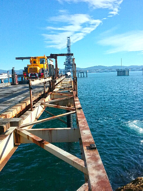 anwe wharf repairs
